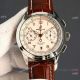 Swiss Made Copy Breitling Premier Cal.B01 Chrono Rose Gold Dial Leather Strap (4)_th.jpg